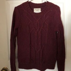 Abercrombie & Fitch cable knit sweater!